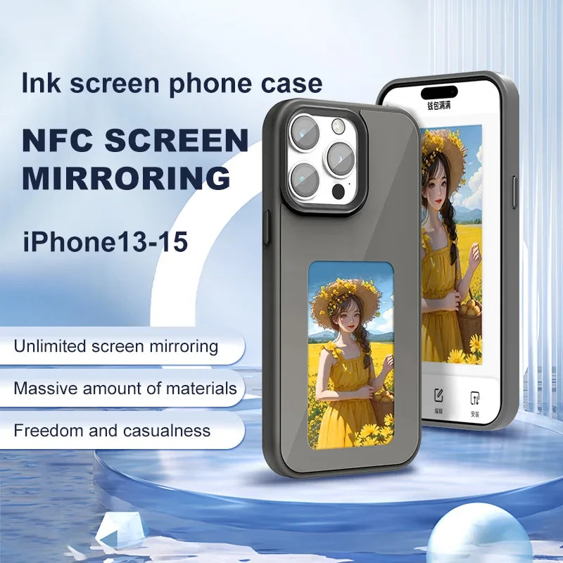 NFC E-Ink DIY Phone Case