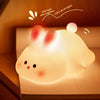 Soft Silicone Rabbit Night Light