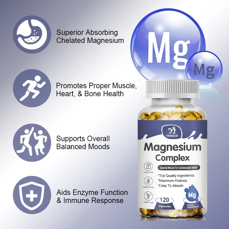 Magnesium Complex Supplement for Post Workout Recovery