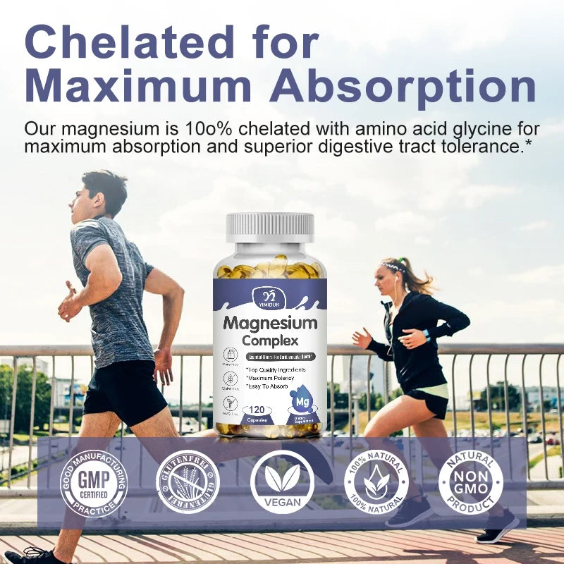 Magnesium Complex Supplement for Post Workout Recovery