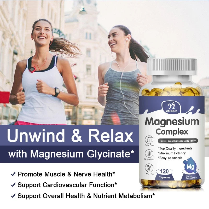 Magnesium Complex Supplement for Post Workout Recovery