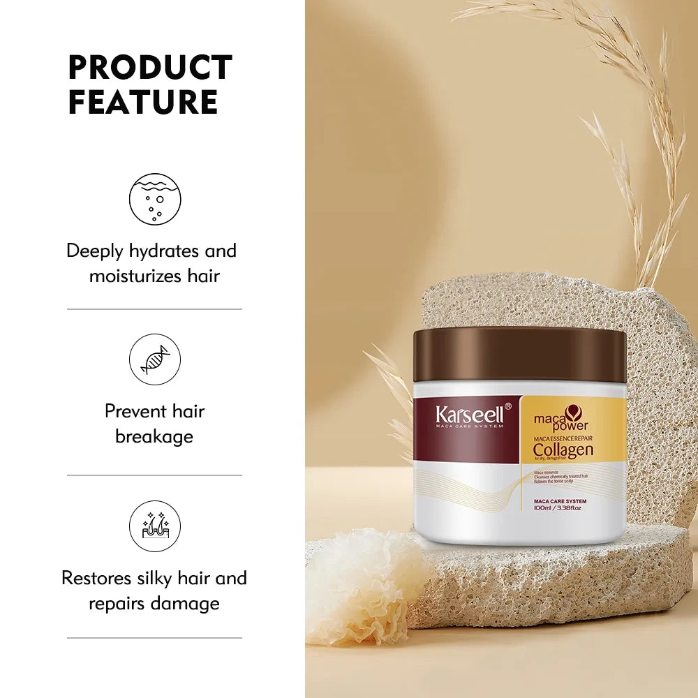 Karseell Collagen Hair Mask Deep Repair Treatment