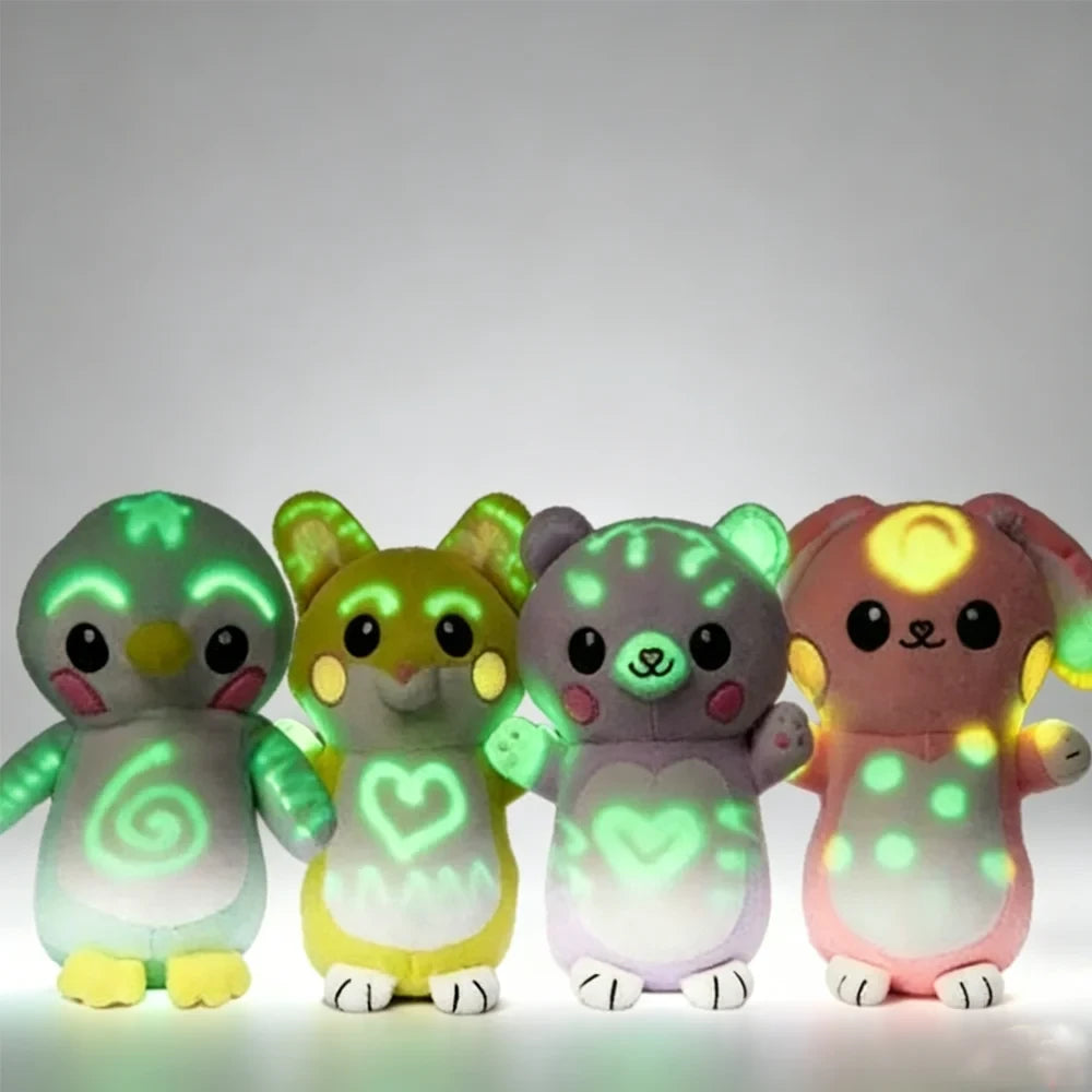 Glow in the Dark Doodle Plush Toy