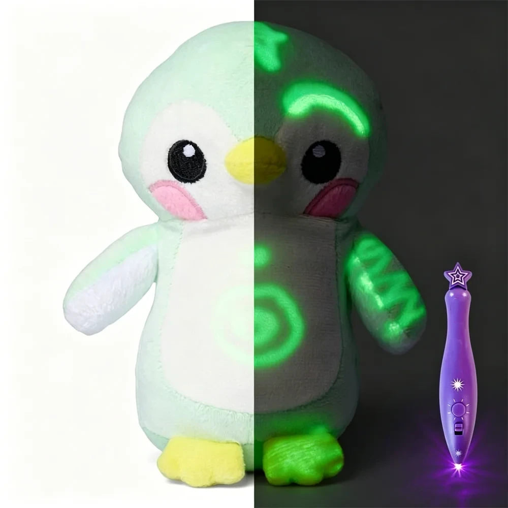 Glow in the Dark Doodle Plush Toy
