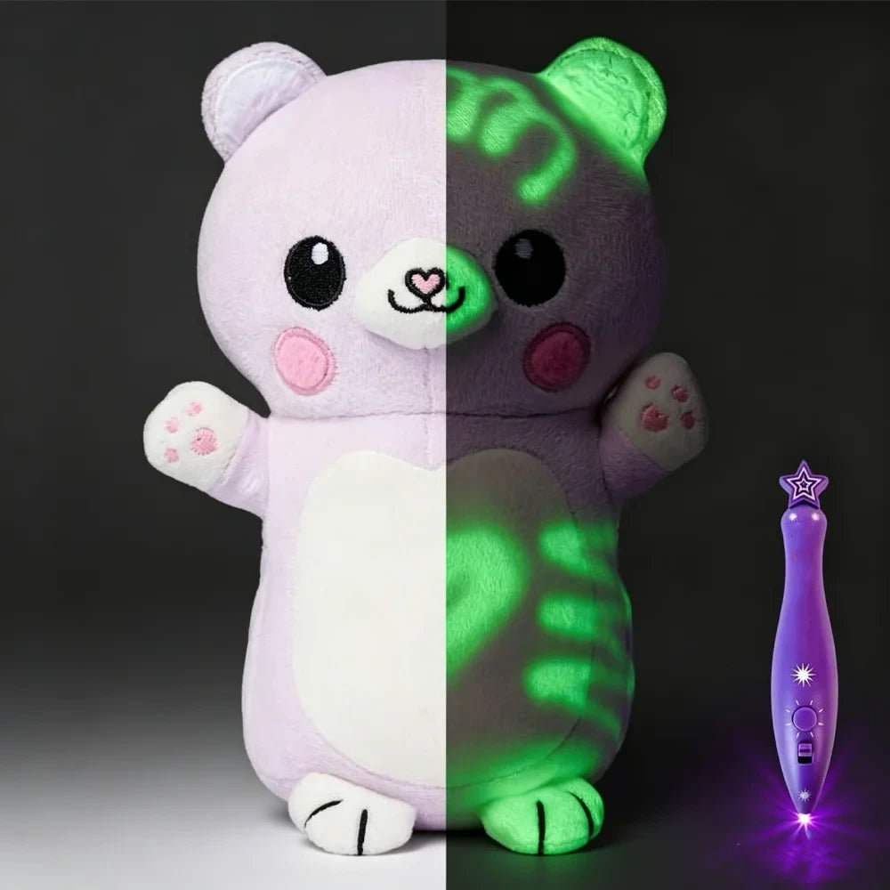 Glow in the Dark Doodle Plush Toy