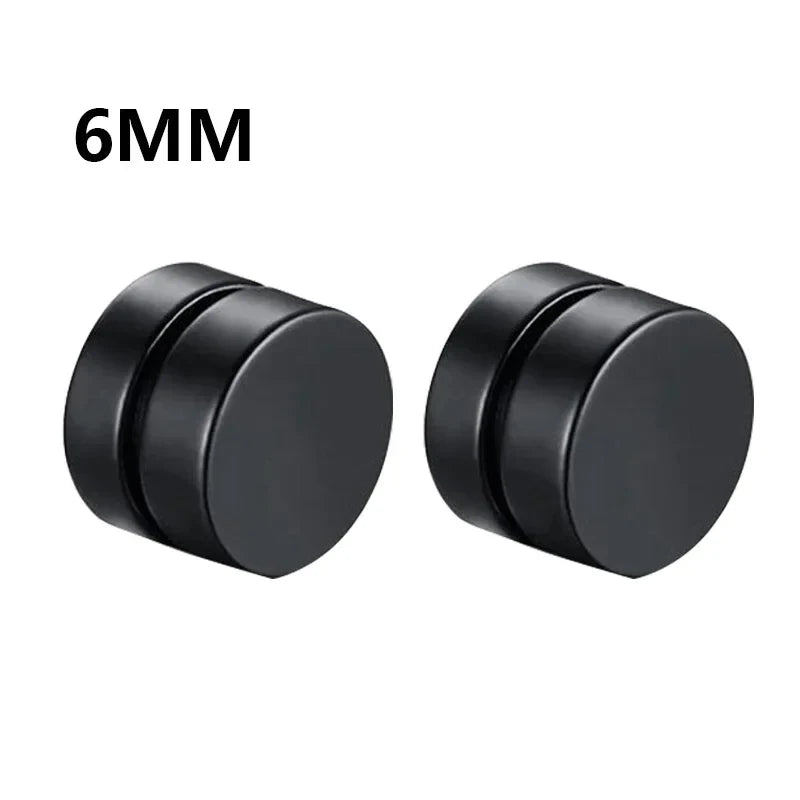 Magnetic Crystal Stud Earrings