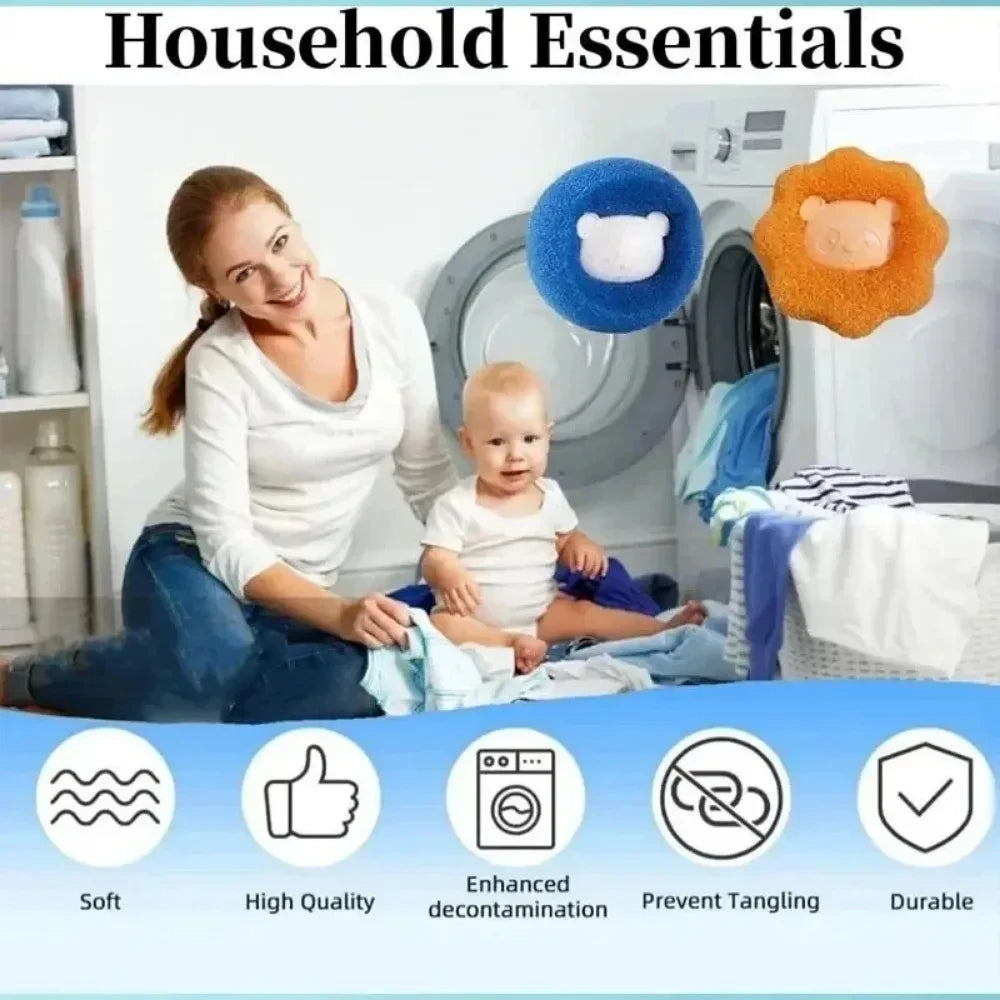 Reusable Pet Hair Laundry Ball
