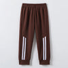 Children Waffle Knit Solid Casual Sweatpants