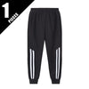 Children Waffle Knit Solid Casual Sweatpants