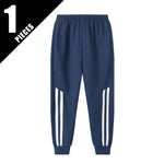 Children Waffle Knit Solid Casual Sweatpants