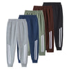 Children Waffle Knit Solid Casual Sweatpants