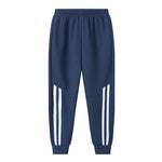 Children Waffle Knit Solid Casual Sweatpants