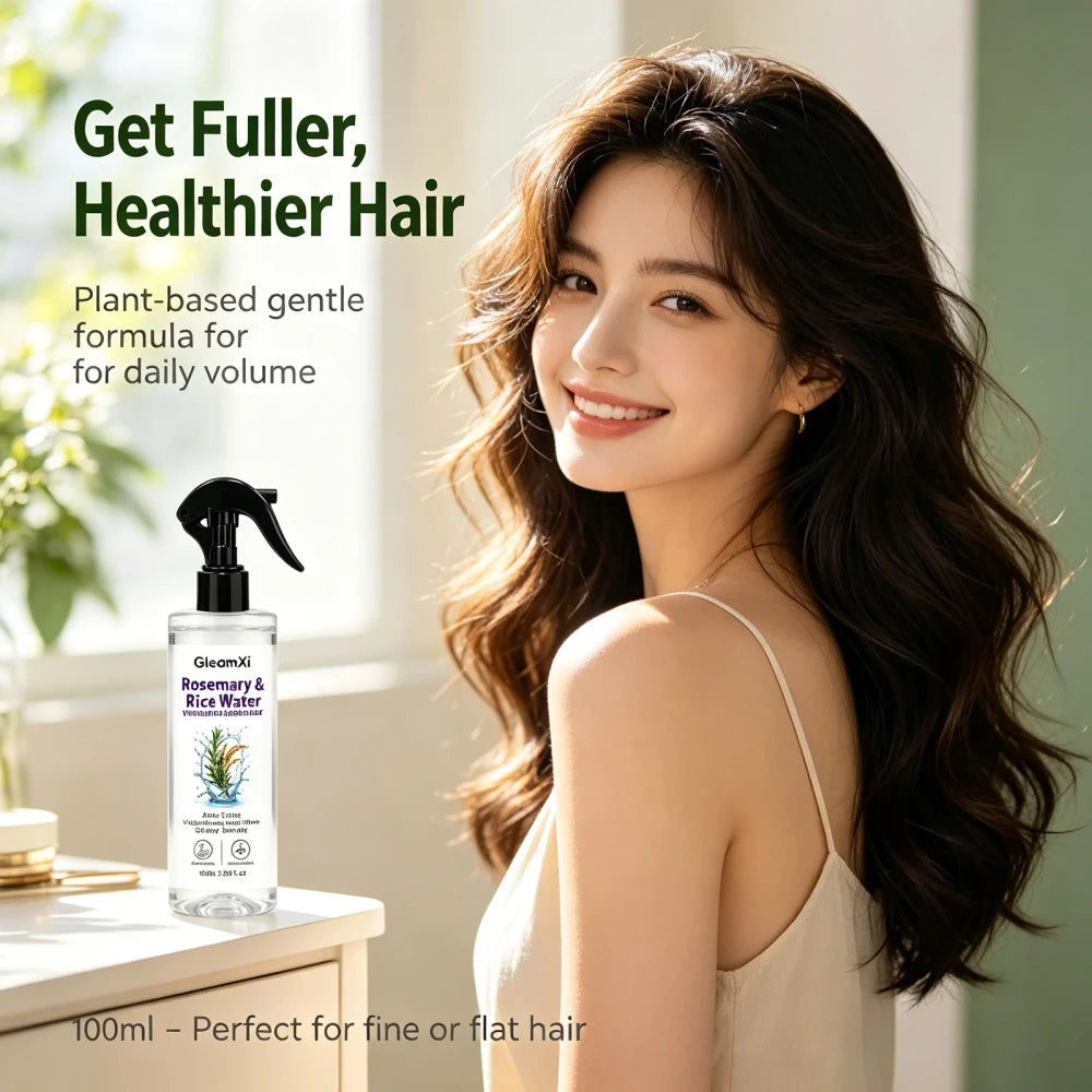 Rosemary and Rice Water Hair Spray