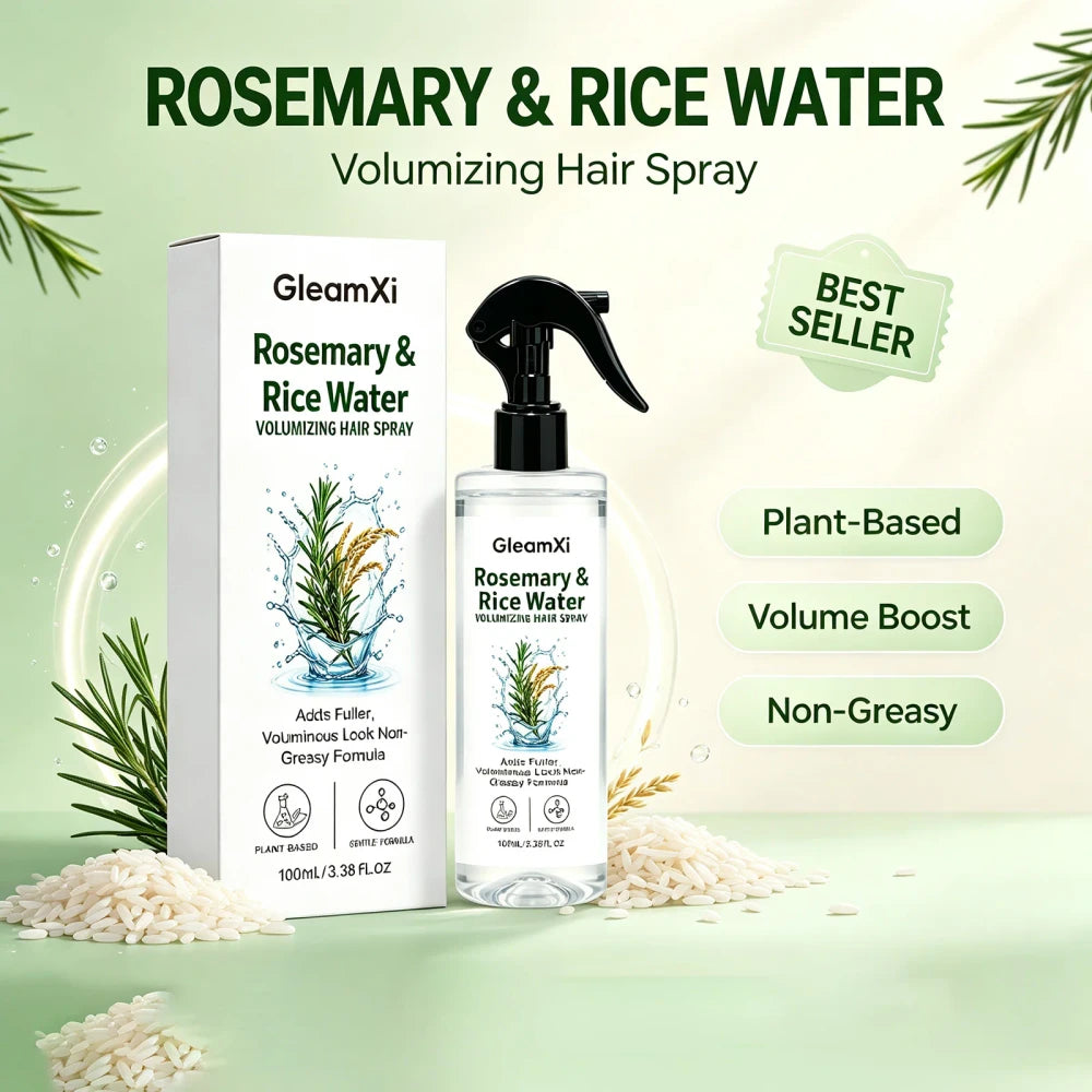 Rosemary and Rice Water Hair Spray