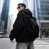 Loose Fit Zip-Up Streetwear Hoodie