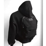 Loose Fit Zip-Up Streetwear Hoodie