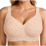 Leopard Print Wireless Jelly Bra