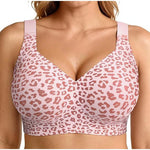 Leopard Print Wireless Jelly Bra