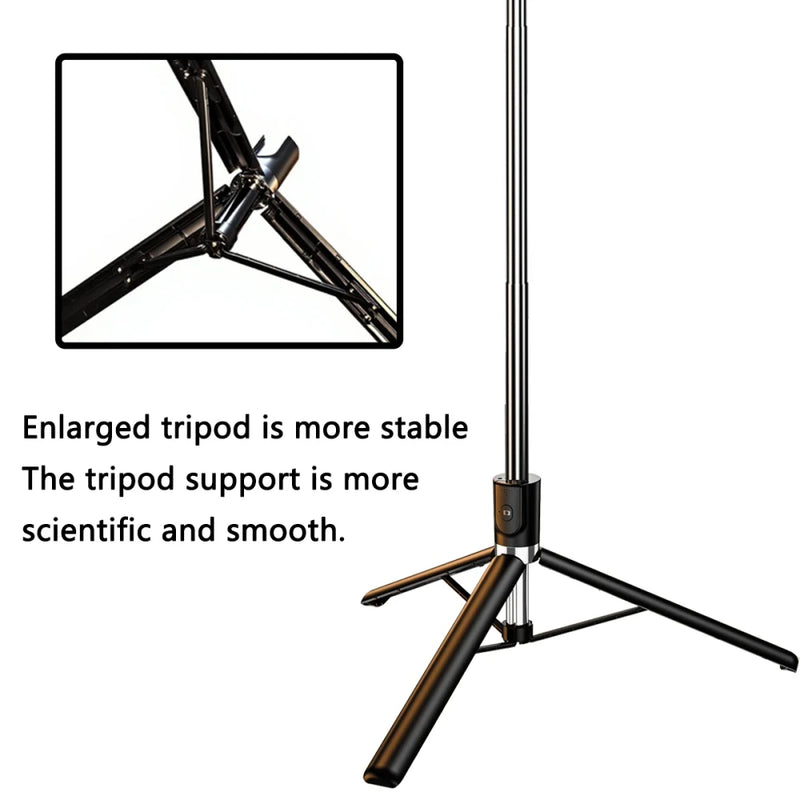 Portable Telescopic Bluetooth Selfie Stick