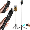 Portable Telescopic Bluetooth Selfie Stick