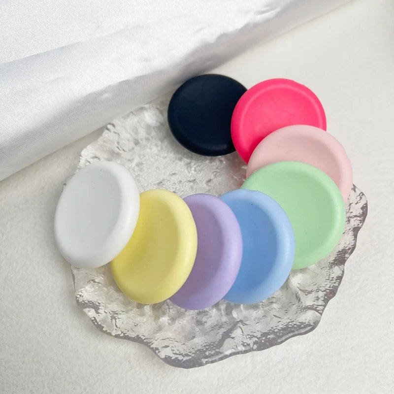 Macaron Solid Silicone Mobile Phone Grip Stand