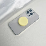 Macaron Solid Silicone Mobile Phone Grip Stand