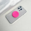 Macaron Solid Silicone Mobile Phone Grip Stand