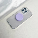 Macaron Solid Silicone Mobile Phone Grip Stand