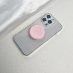 Macaron Solid Silicone Mobile Phone Grip Stand