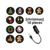 Christmas Tree Plug In Night Light Ceiling Projector