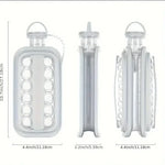 Portable Folding Ice Maker Water Bottle