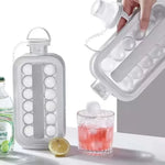 Portable Folding Ice Maker Water Bottle