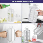 Portable Folding Ice Maker Water Bottle