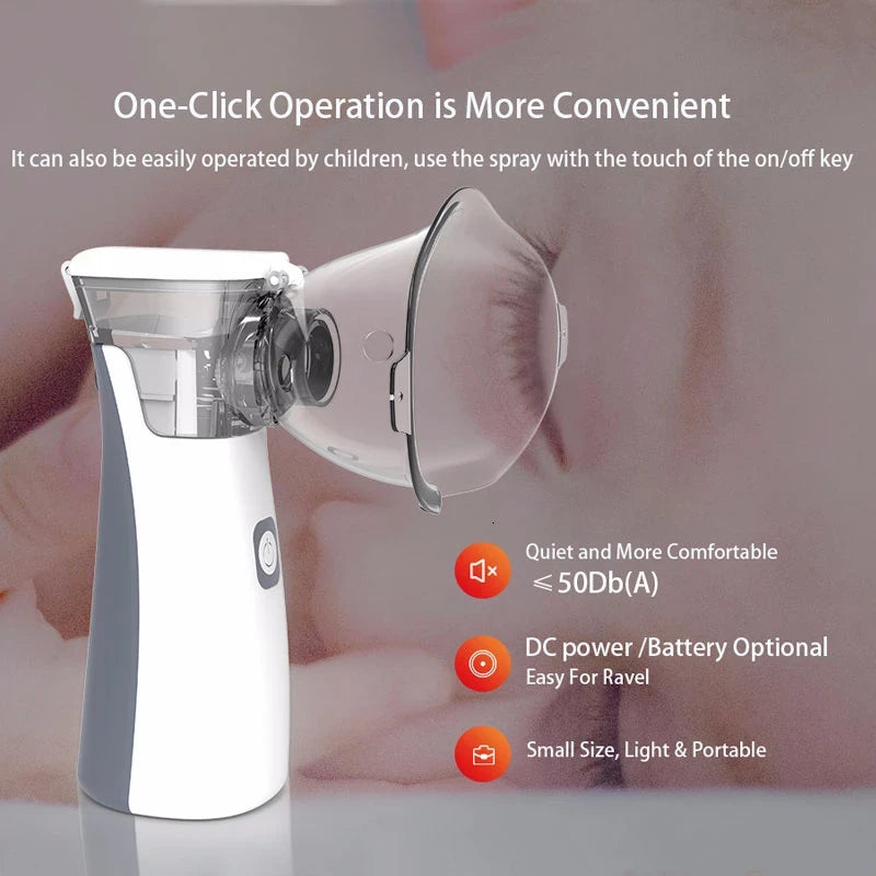 Portable Handheld Mesh Nebulizer