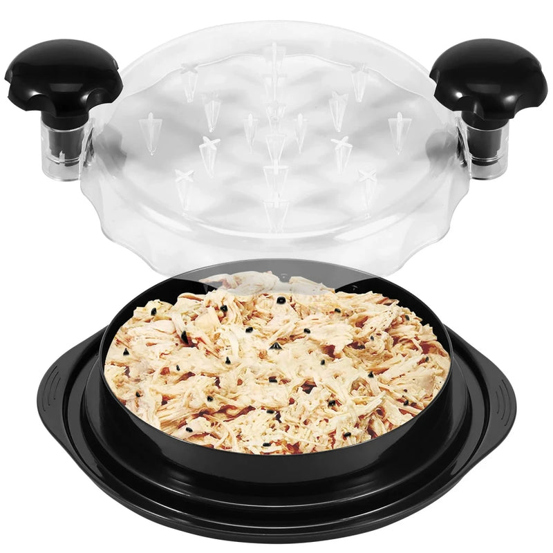 Clear Lid Chicken Shredder