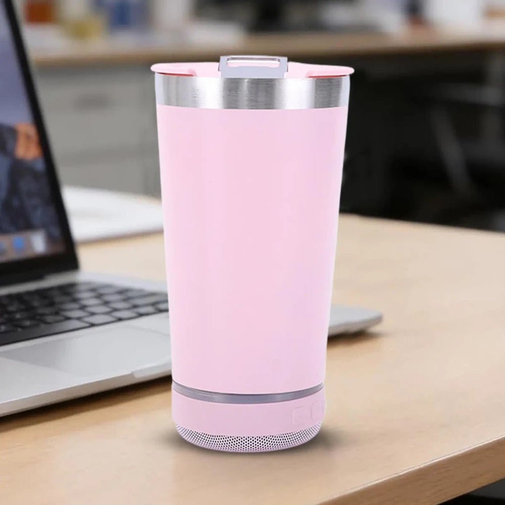 Insulated Bluetooth Speaker Tumbler