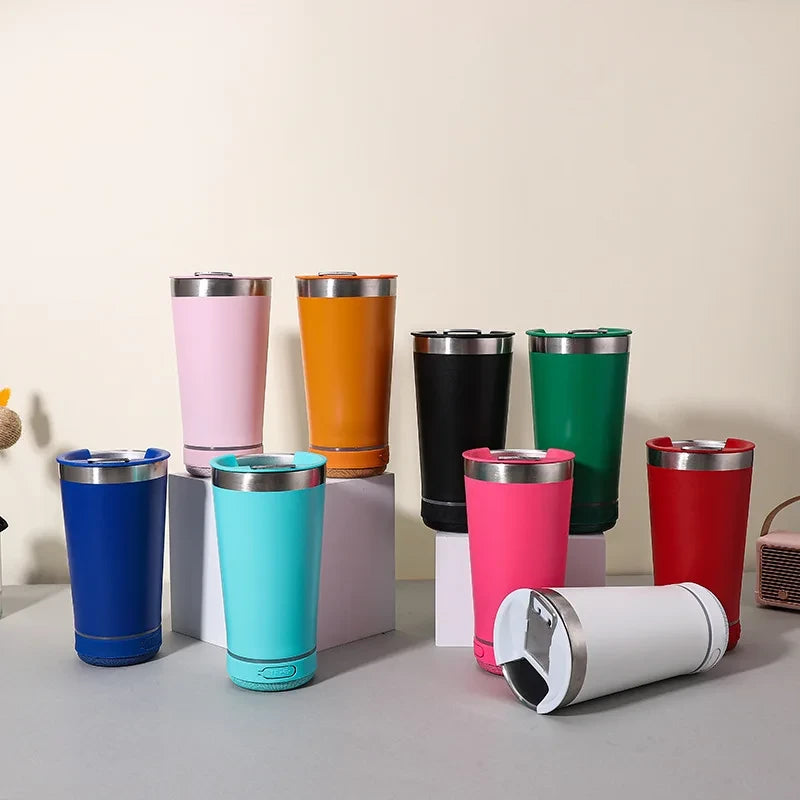 Insulated Bluetooth Speaker Tumbler