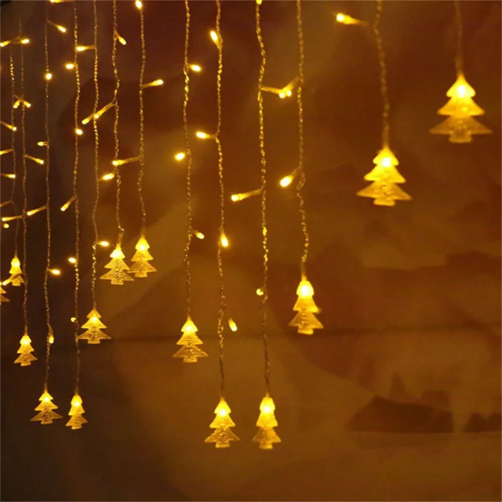 Window Curtain Fairy Lights