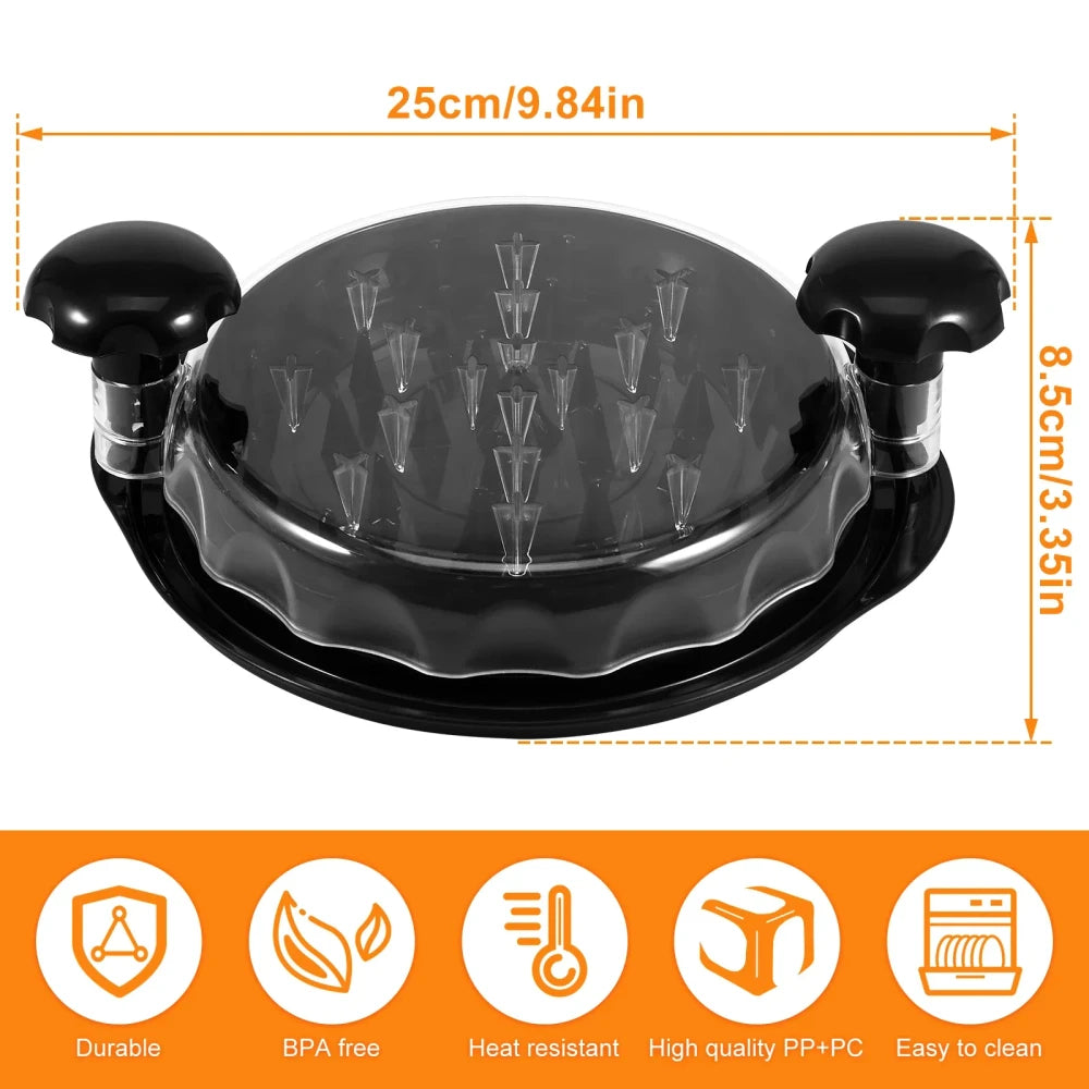Clear Lid Chicken Shredder