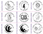 Customized Wedding Envelope Embosser Stamp