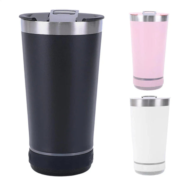 Insulated Bluetooth Speaker Tumbler