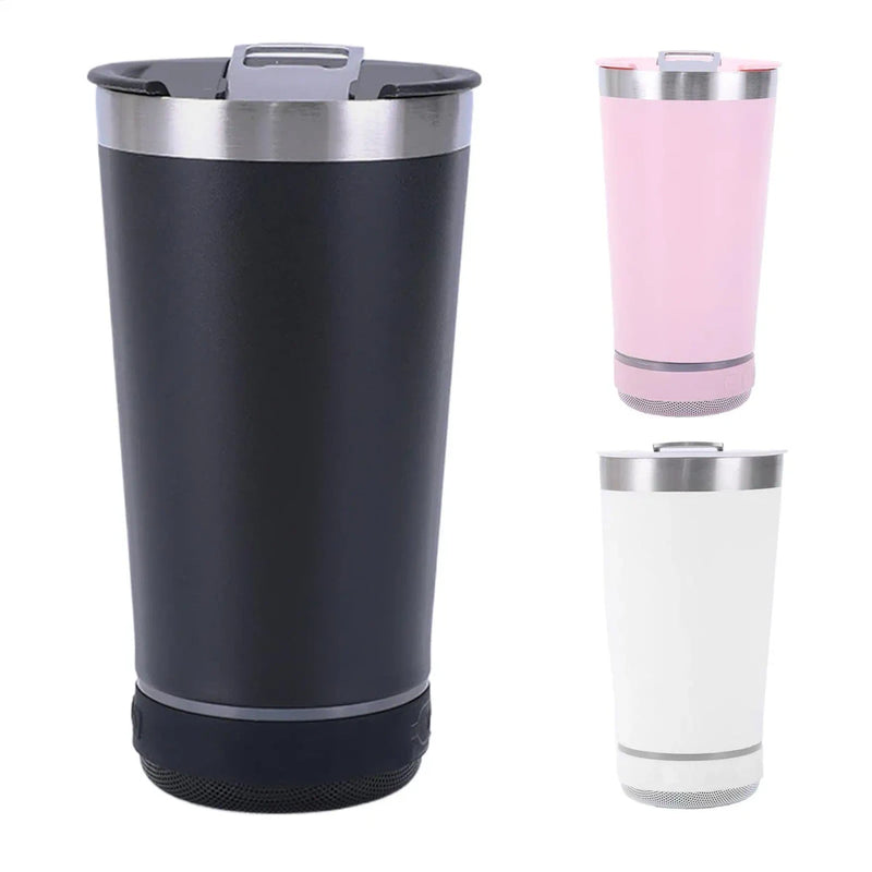 Insulated Bluetooth Speaker Tumbler