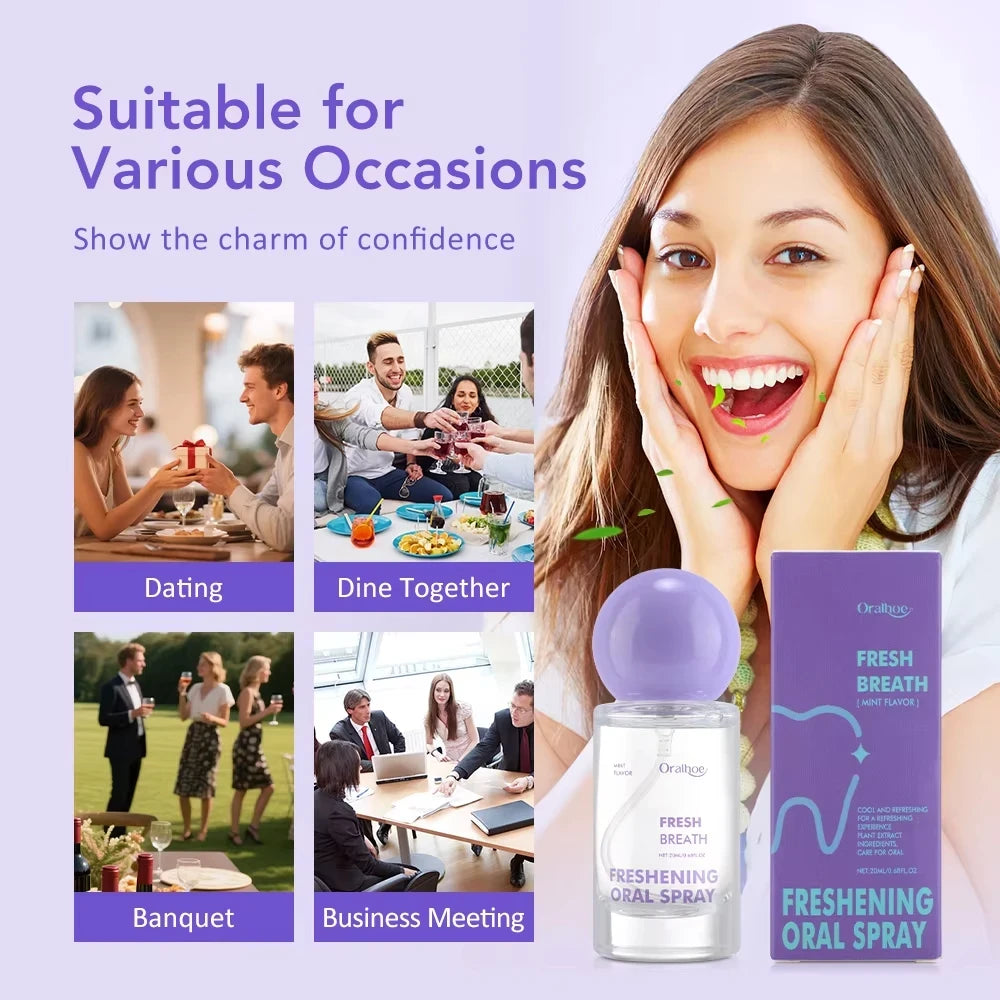 Mint Breath Freshener Spray