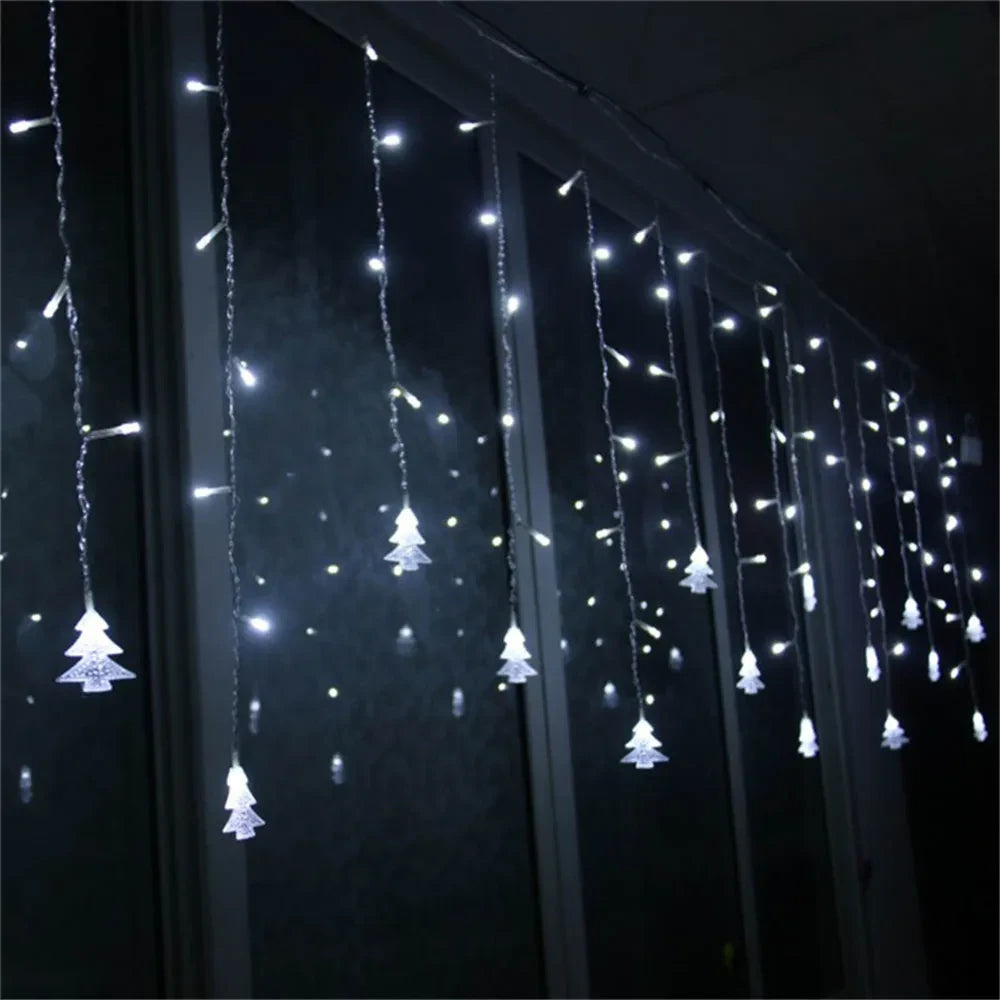 Window Curtain Fairy Lights