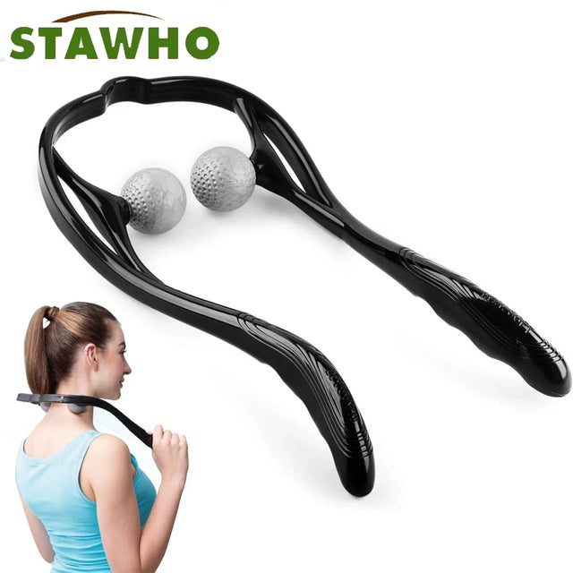 Ergonomic Trigger Point Neck Massager