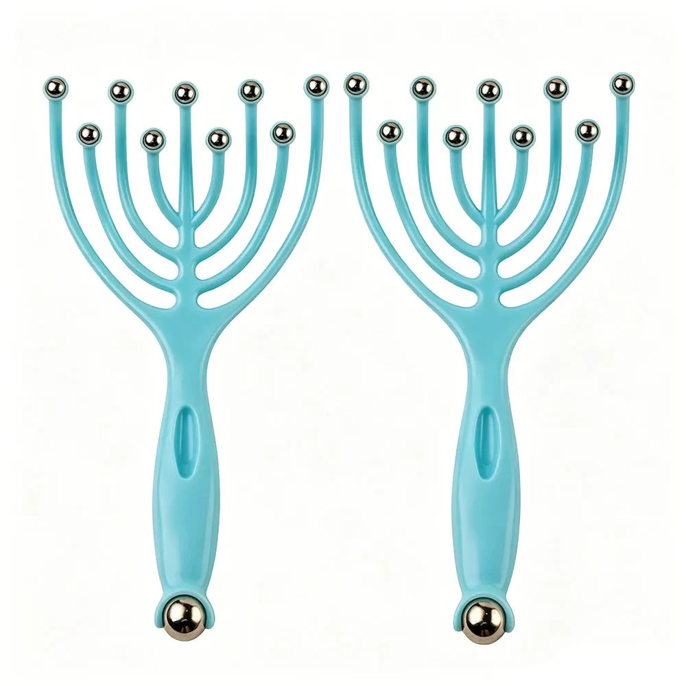 Steel Ball Handheld Head Massager